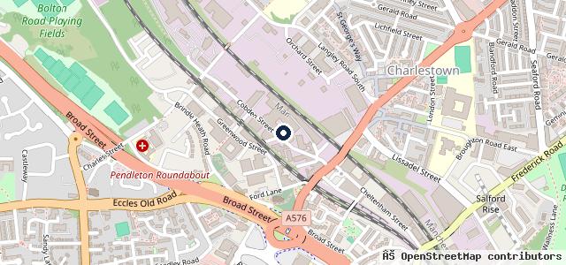 Map showing the location of GreenZone Tyres