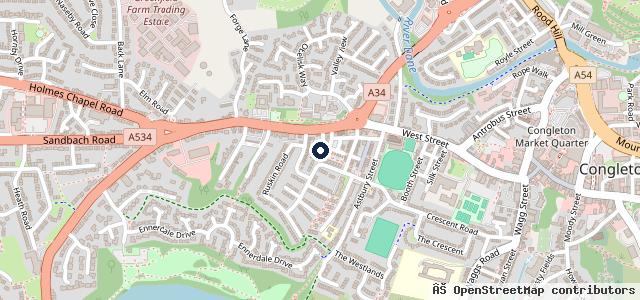 Map showing the location of Beardmore Motors