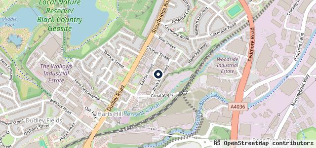 Map showing the location of The Unit Automotive