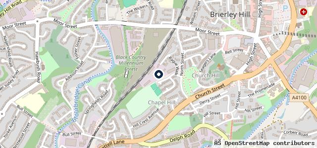 Map showing the location of Protech Autocentre