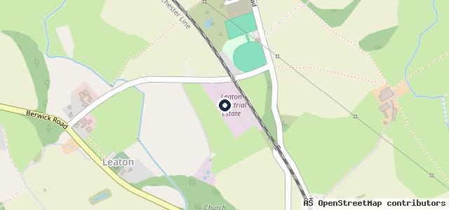Map showing the location of McMullen Paul