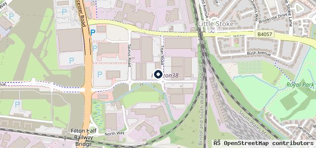 Map showing the location of SGBVS Limited | Bristol