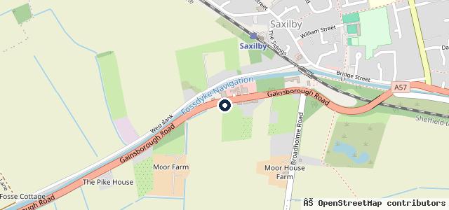 Map showing the location of Lovell Landrovers