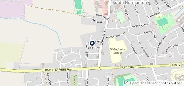 Map showing the location of N S Motors and Terraclean specialist
