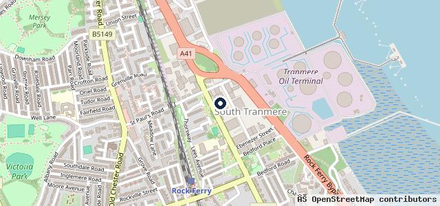 Map showing the location of Autobody