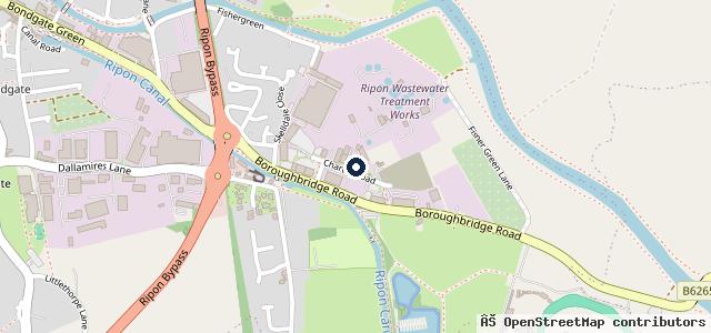 Map showing the location of Blossomgate Motors Ltd