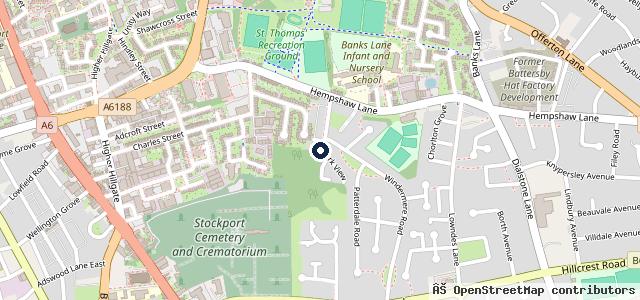 Map showing the location of Maitland Street Garage