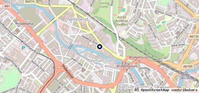 Map showing the location of Tommy's MotorHAUS LTD.