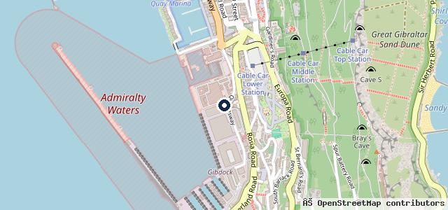 Map showing the location of Bassadone Motors