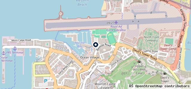 Map showing the location of Marine Maintenance Ltd