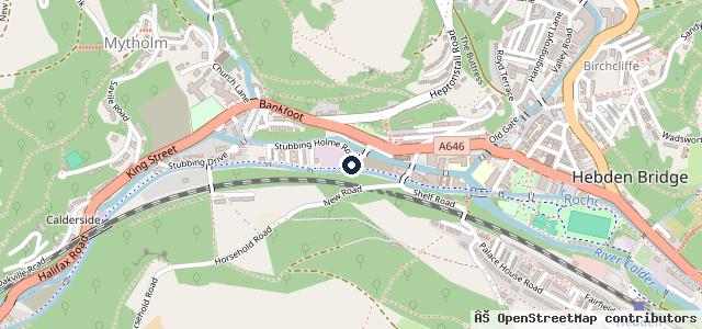 Map showing the location of Whitehead J A Ltd